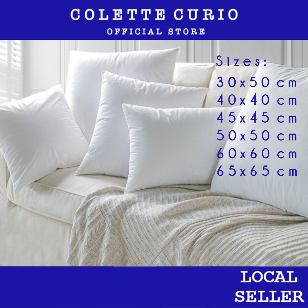 40cm x 40cm pillow hot sale insert