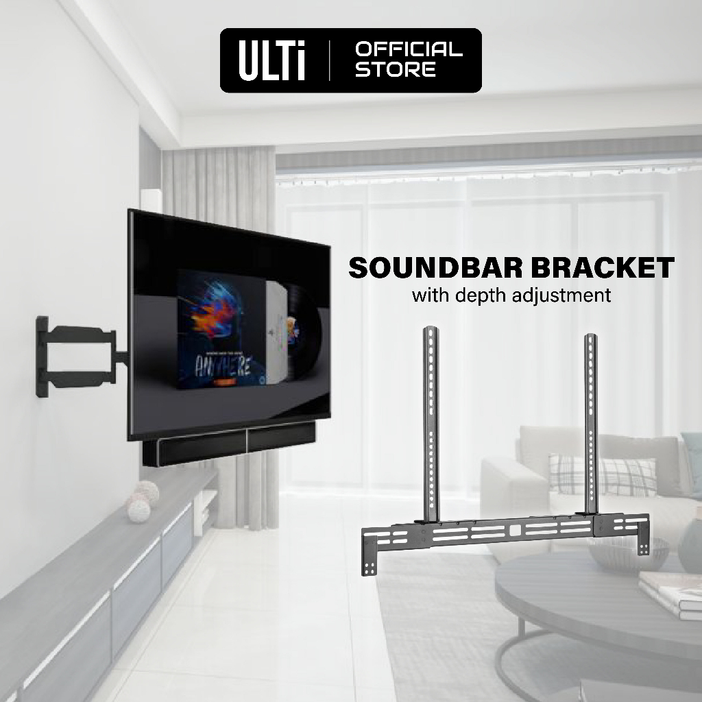 Mounted soundbar best sale