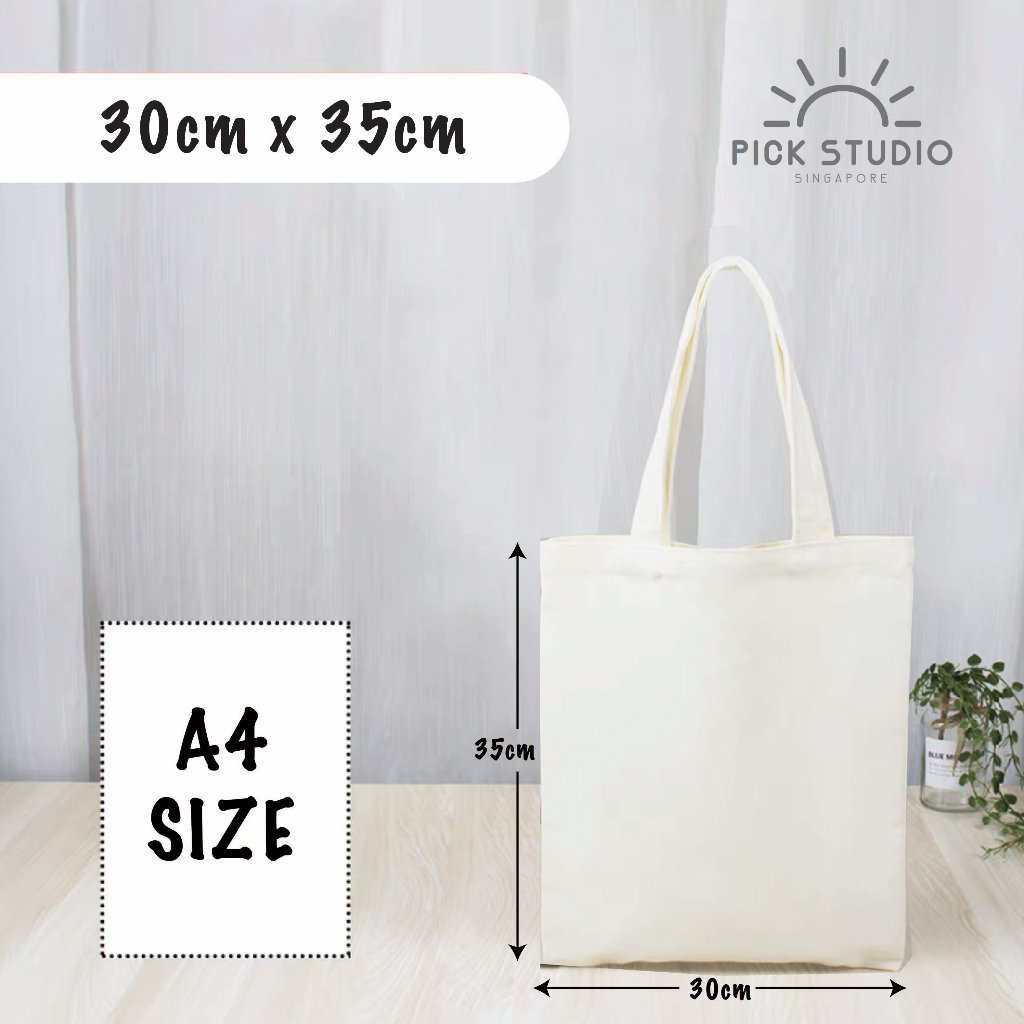 [SG READY STOCK] 10+ Designs! Canvas Shopping Bag / Canvas Tote Bag ...