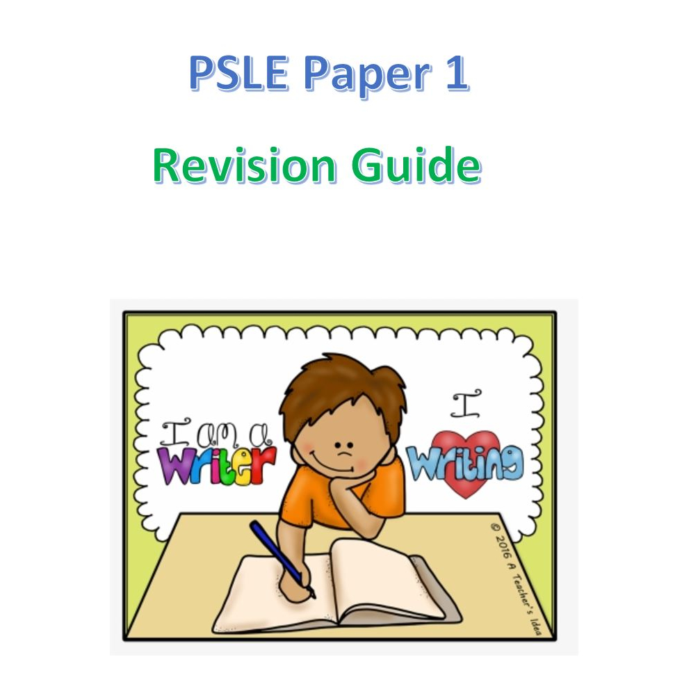 PSLE English Paper 1 Writing Guide Shopee Singapore