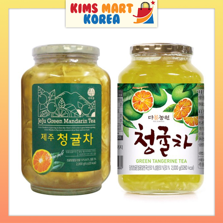 Korean Jeju Green Mandarin Tea, Green Tangerine Sweet Tea Dajung