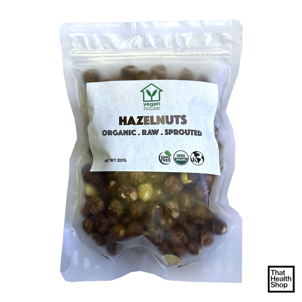 Vegan House Organic Raw Sprouted Hazelnuts (227g) Shopee Singapore