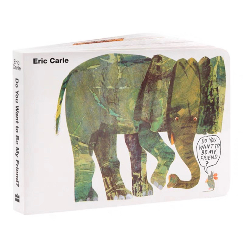 Eric Carle Do You Want To Be My Friend slight Defect Book Spine 