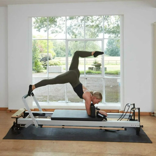 Pilates Reformer Non-slip Mat Towel, Double Straps 1 Pair included