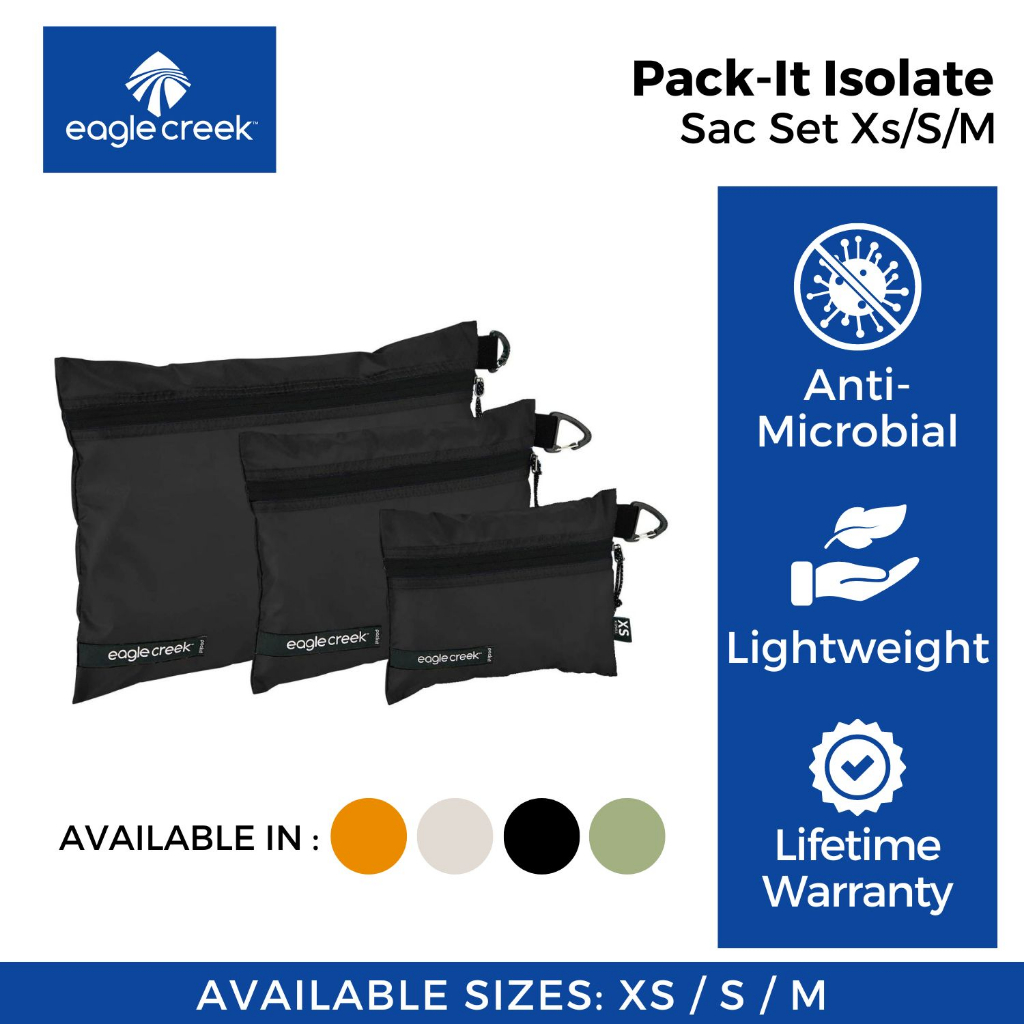PACK-IT™ Isolate Cube Set XS/S/M