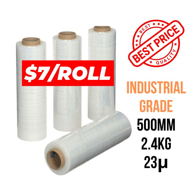 [SME Top Choice] Industrial Grade Stretch Film Plastic Wrap Furniture Wrap Shrink Wrap Cling