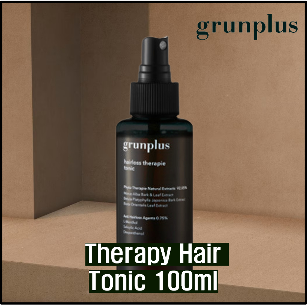 [ GRUNPLUS ] Therapy Hair Tonic 100ml ( Hair loss , scalp essence , scalp care , hair root