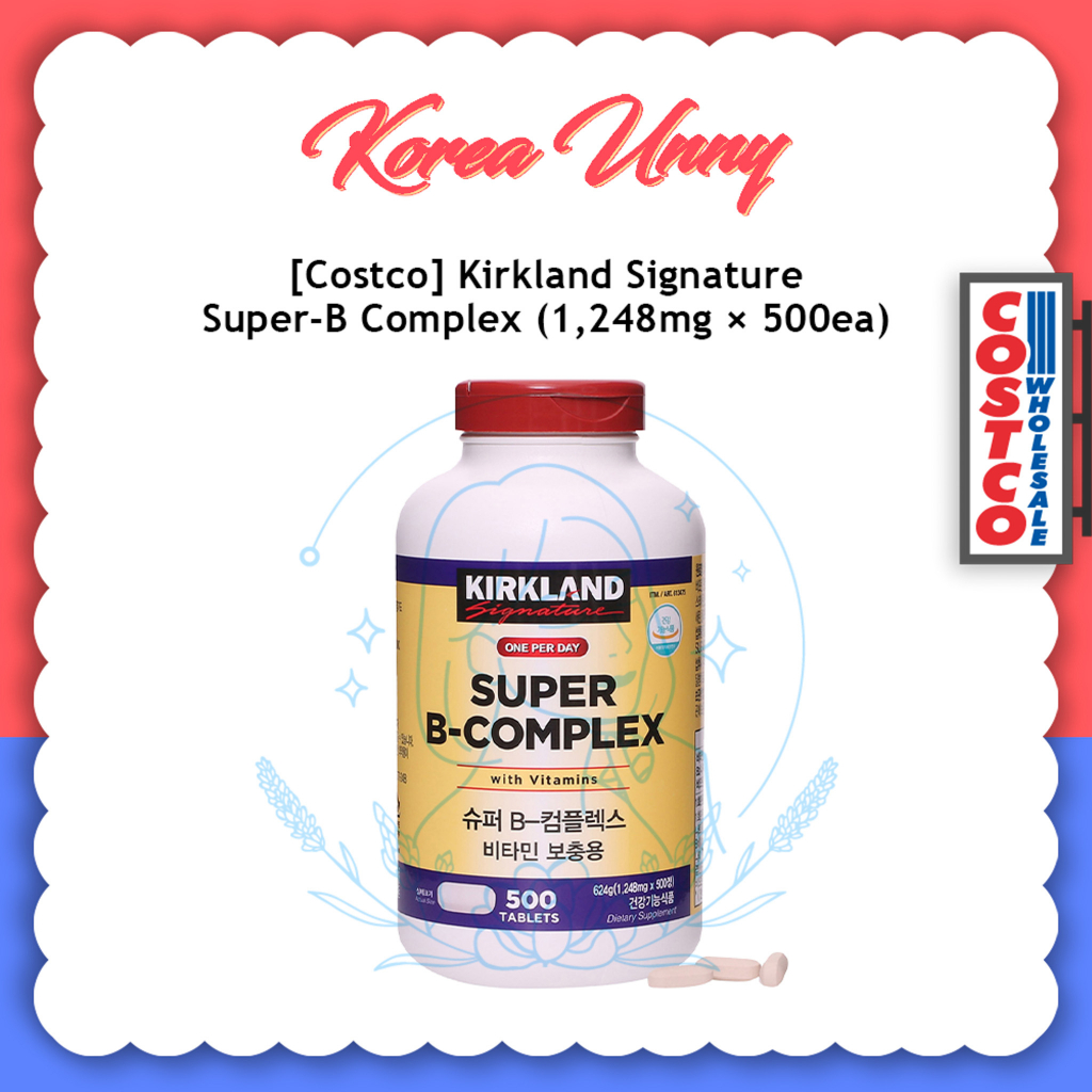 [Costco] Kirkland Signature Super B-Complex 1,248mg X 500 Tablets ...