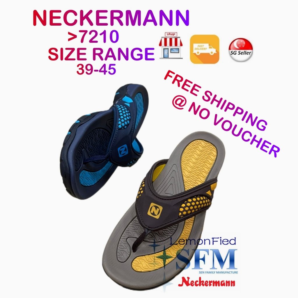 Neckermann 7210 Slipper Size 39 45 sandals indoor outdoor home