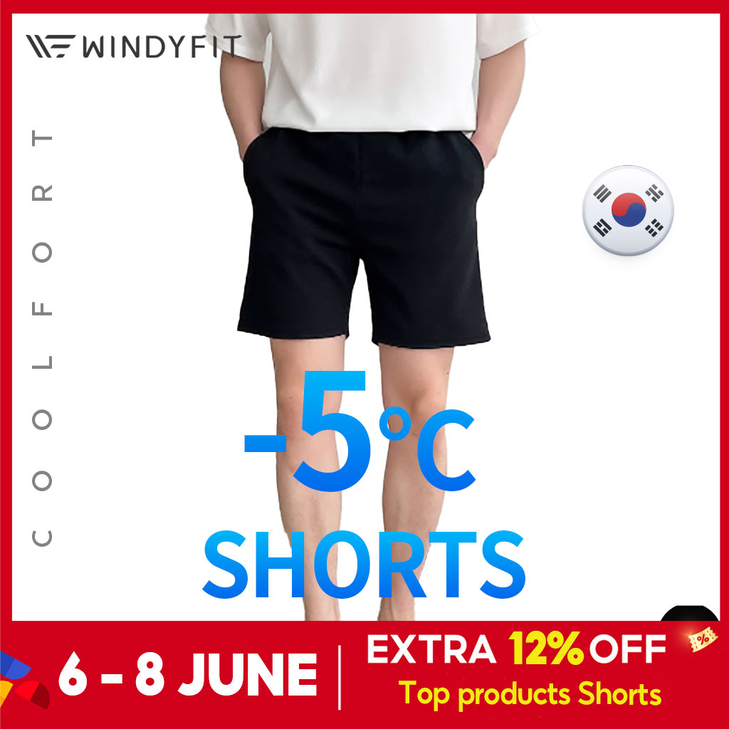 Coolfort Windyfit Men's Short Korean Casual Bermudas Ice Pants Shorts