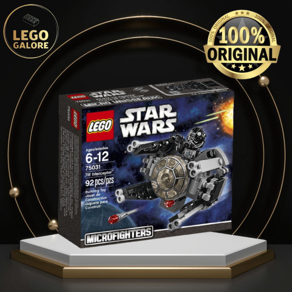 [Lego Galore] LEGO Star Wars 75031 TIE Interceptor (Microfighters ...