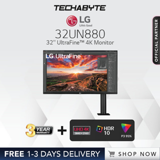32 4K UHD UltraFine™ Monitor with HDR10 and USB Type-C™(65W PD)
