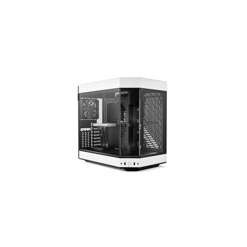 HYTE Y60 Dual Chamber Mid-Tower ATX TG Case, 2 x 120mm /140mm Flow FE12 ...