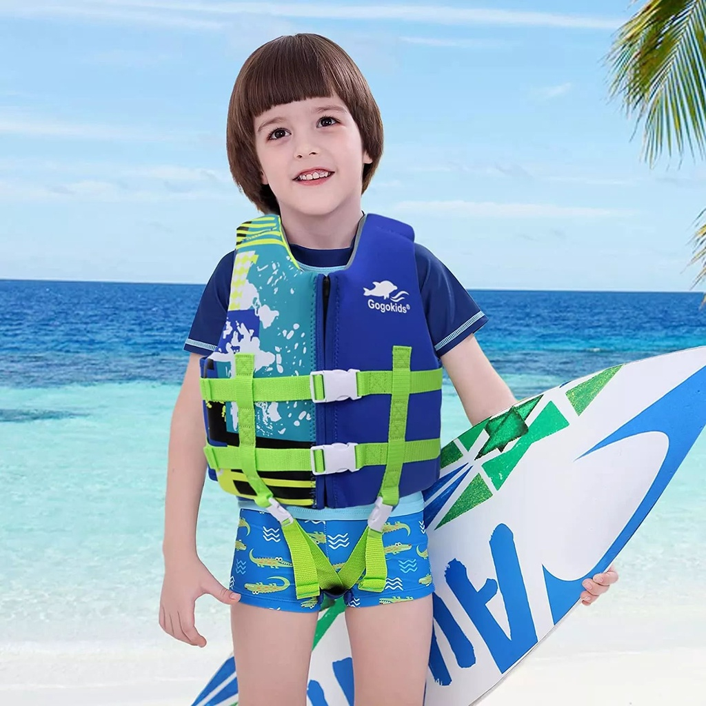 [SG Stock] Gogokids Boy Girls Swim Vest Float Suit Children Flotation ...