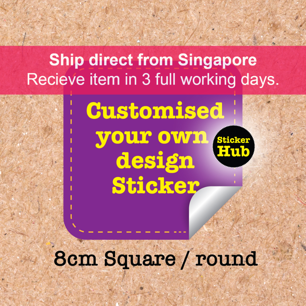 Customised Sticker Label Printing Sticker Sheets Logo Stickers Thank