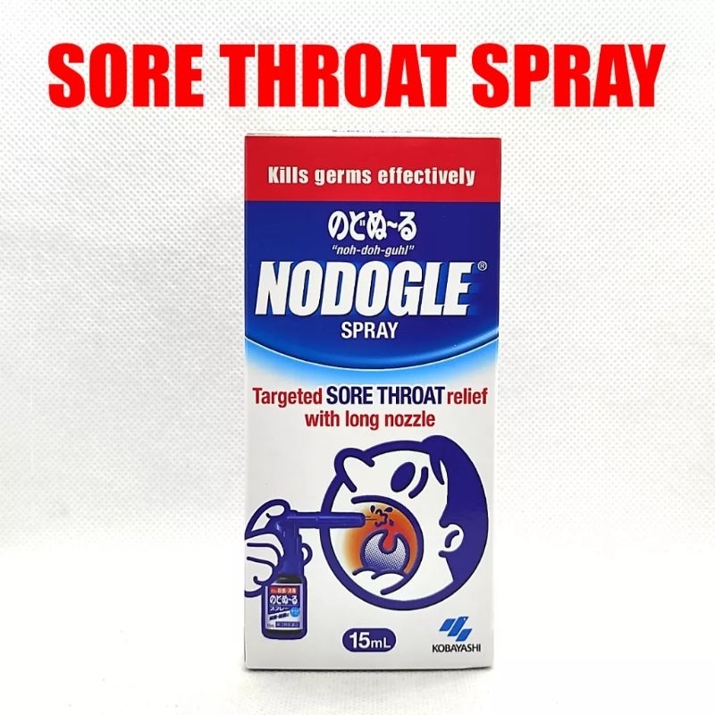 [SG INSTOCKS FAST SHIPPING 24 HOURS] NODOGLE SORE THROAT SPRAY (Japan product) Sore Throat