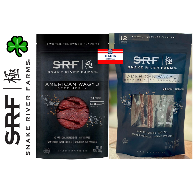 ☘️10oz (283g) Snake River Farms American Wagyu Beef Jerky or Wagyu Beef