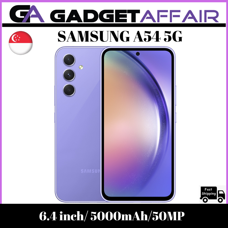 2024 SALES Samsung A54 5G 256gb 128gb (Local Set) Shopee Singapore