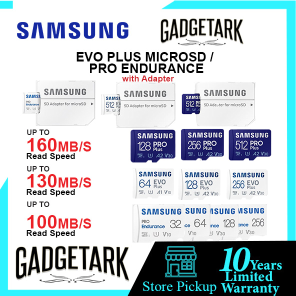 samsung proendurance class 10 u3 speed micro sd card