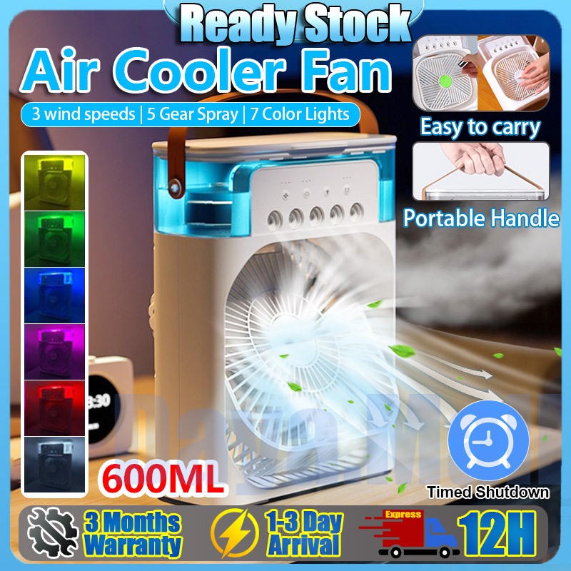 SG STOCK desktop fan Add ice and cool mobile fan spray fan Home office