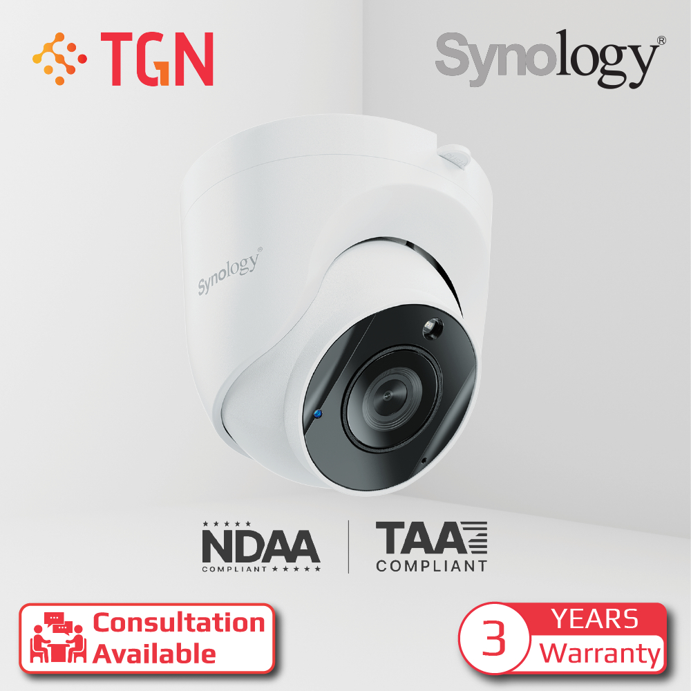 Synology TC500 - network surveillance camera - turret - TAA Compliant