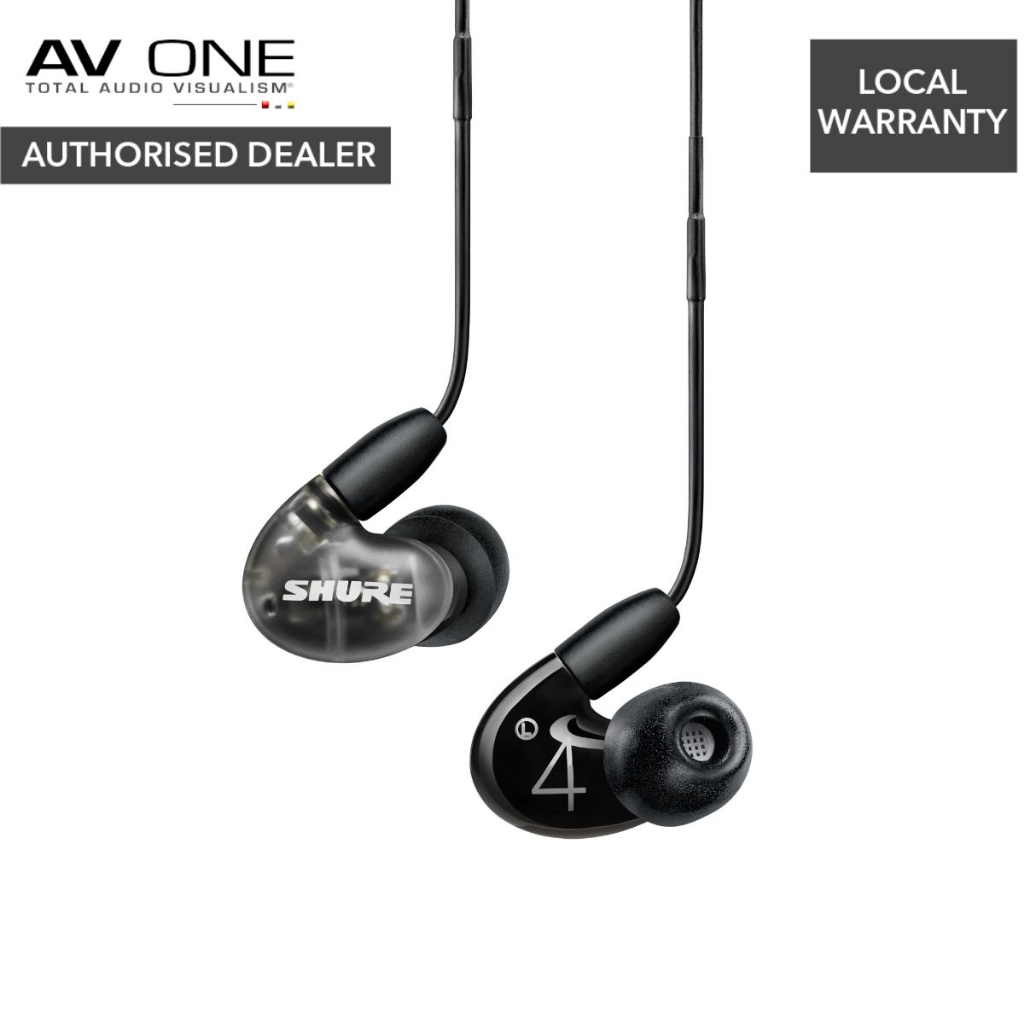 Shure AONIC Dual Driver Hybrid Sound Isolating Earphones AV