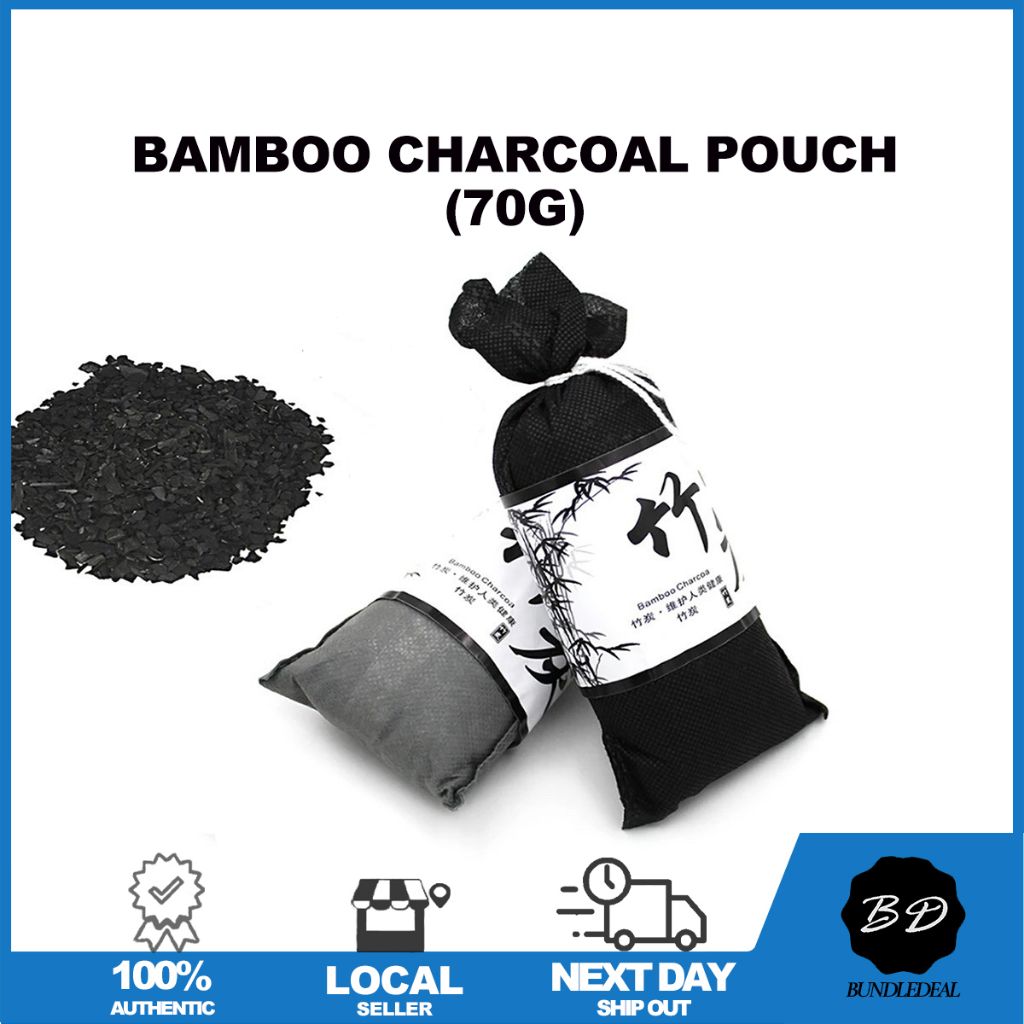 🚀[SG] Bamboo Charcoal Pouch Odour Absorbing Air Purifier/ Car Home Air