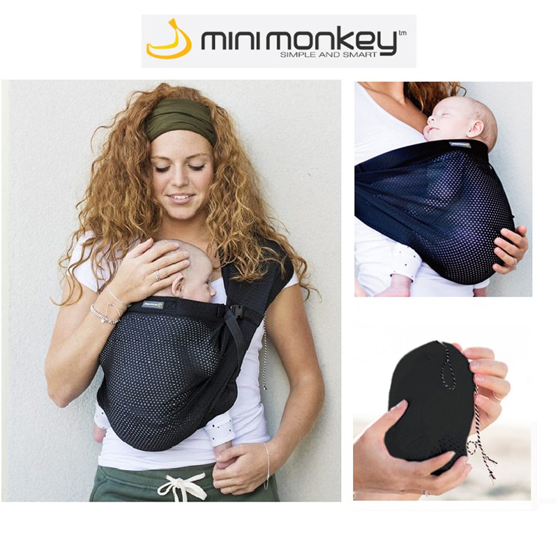 Minimonkey Mini Sling Baby Carrier (Assorted Colours) Shopee Singapore