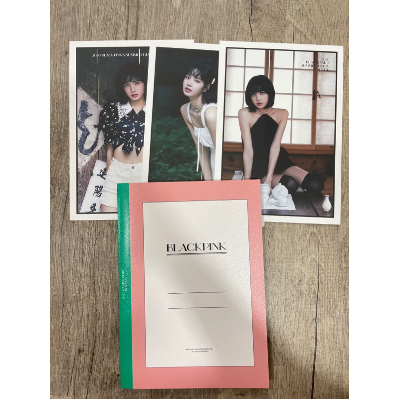 Blackpink Summer Diary in Seoul 2020 Poster Photocard / Pc