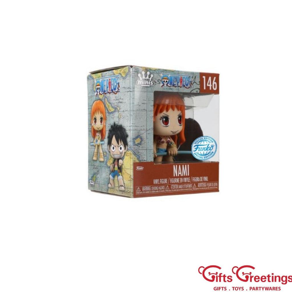Funko One Pice Mini Vinyl Figures 146 Nami (SE) | Shopee Singapore