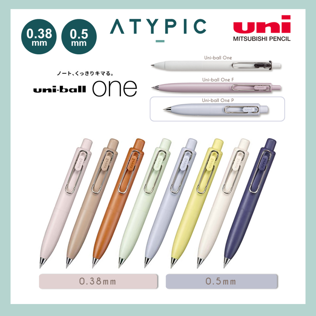 Uni Mitsubishi Uniball One P Pen (0.38mm/ 0.5mm) Shopee Singapore