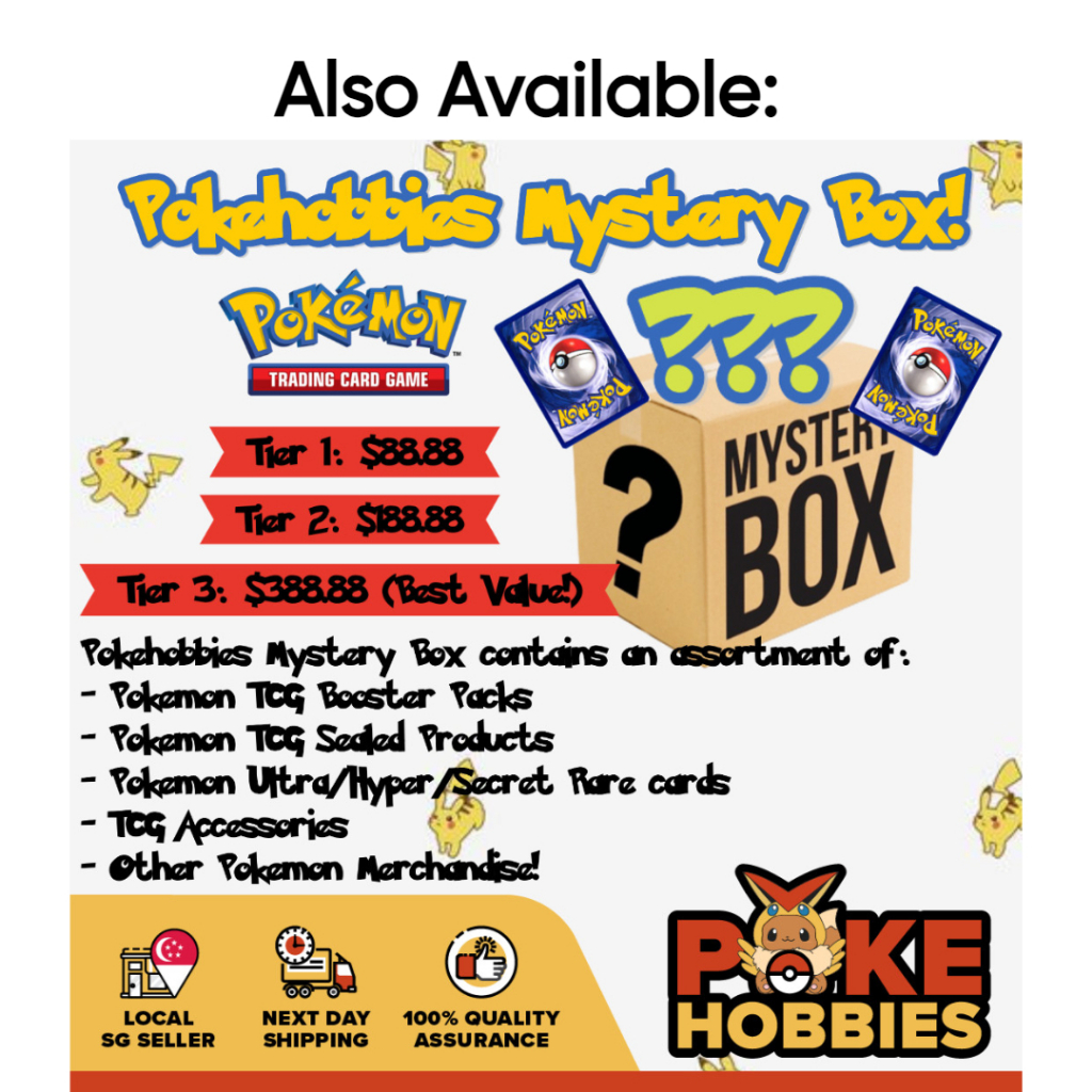 Pokémon Mystery Box S3 is here 🔥 Pre-orders are now open ahead of