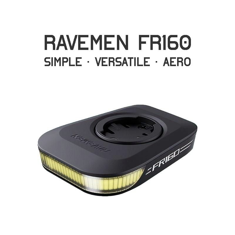 Luce Anteriore Per Bici Ravemen FR300/FR160, LED Ricaricabile USB, Impermeabile, Con Supporto Per Garmin