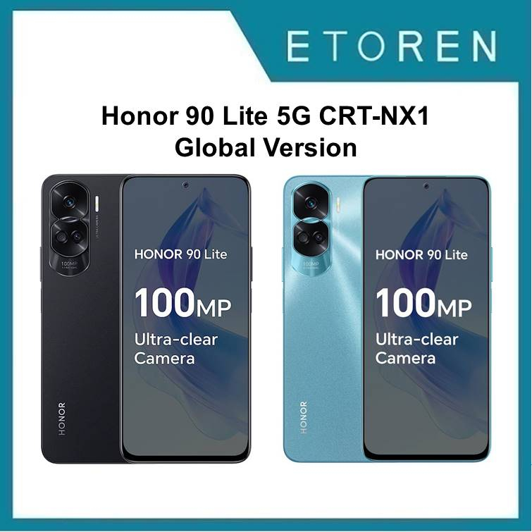 Honor 90 Lite 5G CRT-NX1 Dual Sim 256GB Black/Blue (8GB RAM) - Global ...