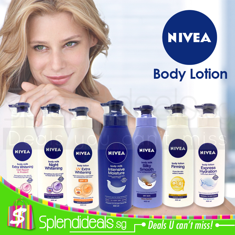 OFFER NIVEA BODY LOTION MOISTURISER FIRMING ANTI WRINKLE