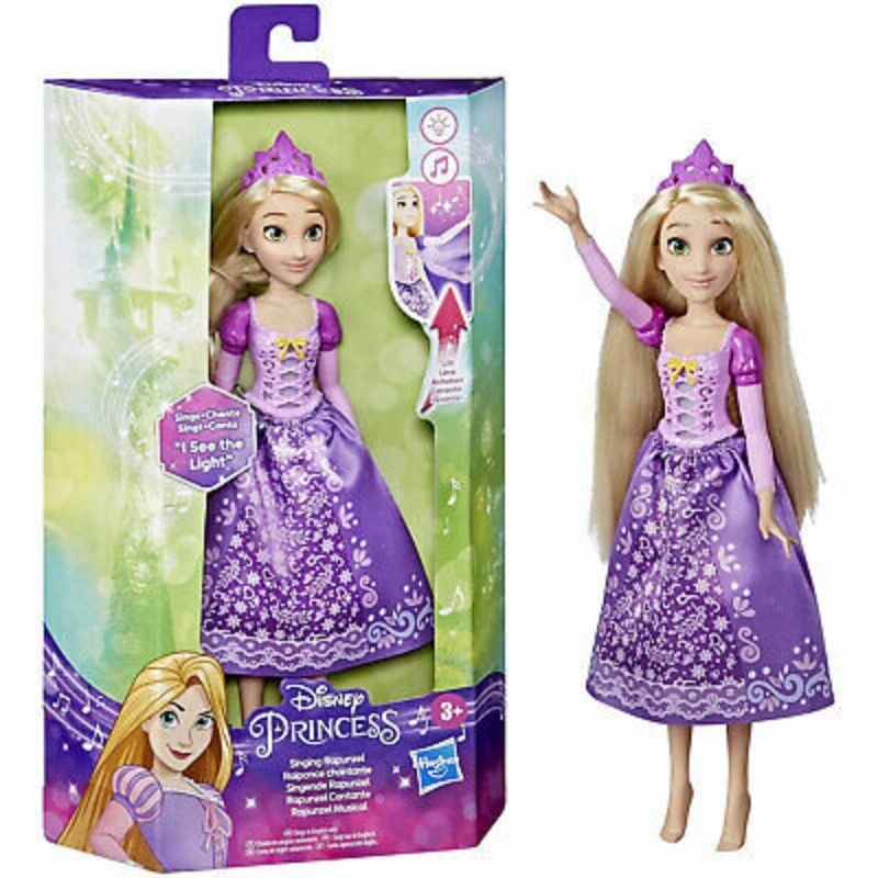 Disney rapunzel singing store doll