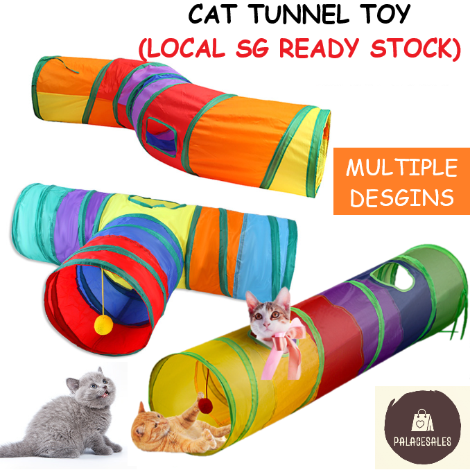 Foldable cat tunnel best sale