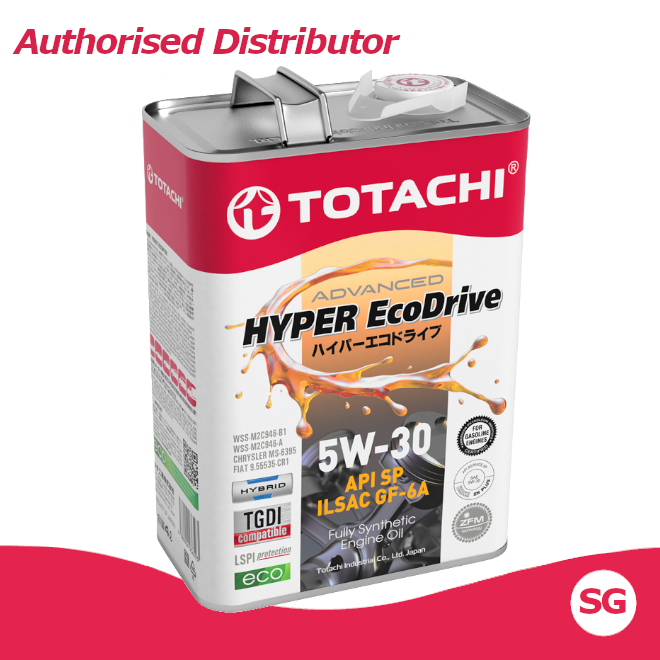 Totachi Advanced Hyper Series 4L Engine Oil 5W30 API SP ILSAC GF 