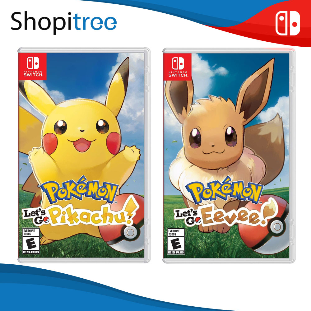 Nintendo Switch Pokemon: Let's Go Pikachu / Eevee | Shopee Singapore