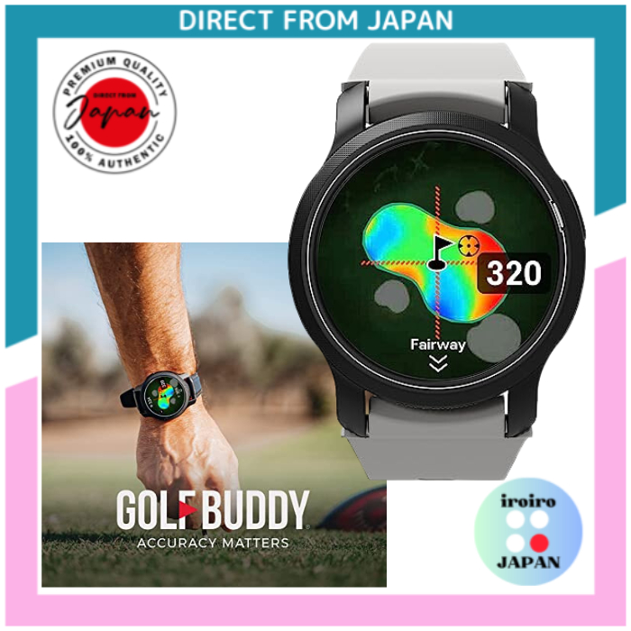 GOLFBUDDY aim W12 Full Color Touch Golf Watch *Additional Strap Offered  (Japan Authorized) NEW【Direct from Japan】 Shopee Singapore