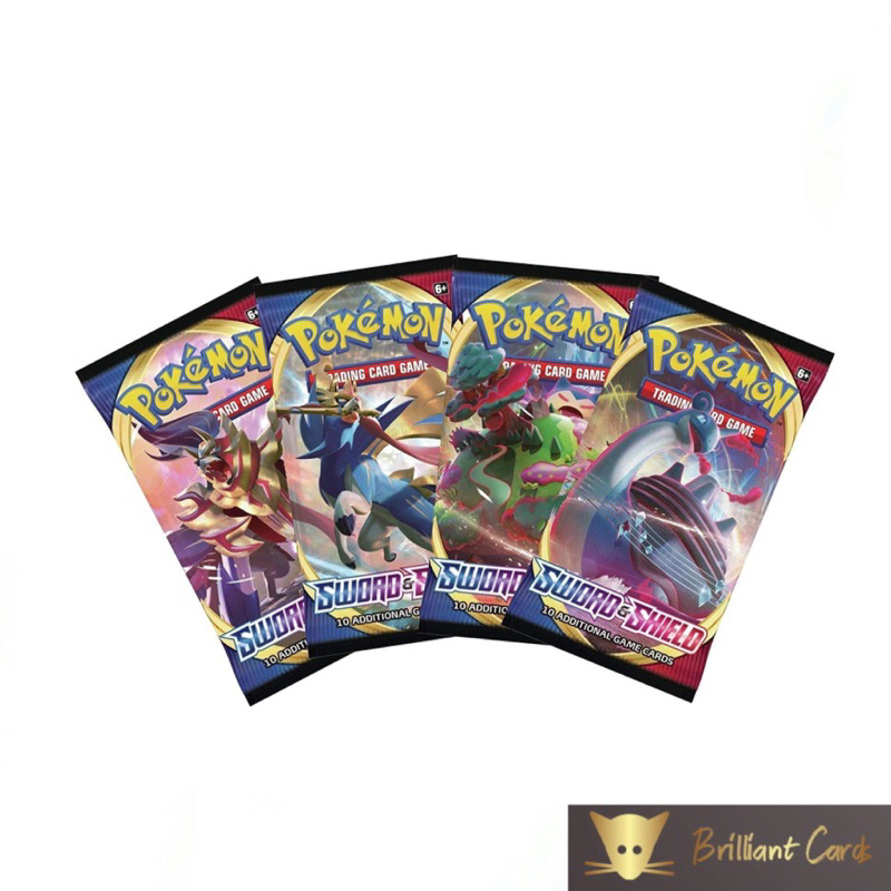 1 Pack) Pokemon Sword & Shield Base Set Booster Pack | Shopee Singapore