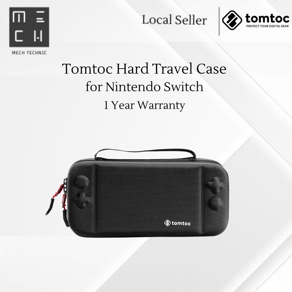 Tomtoc Hard Travel Case for Nintendo Switch / OLED Model Black (A055D01) Shopee Singapore