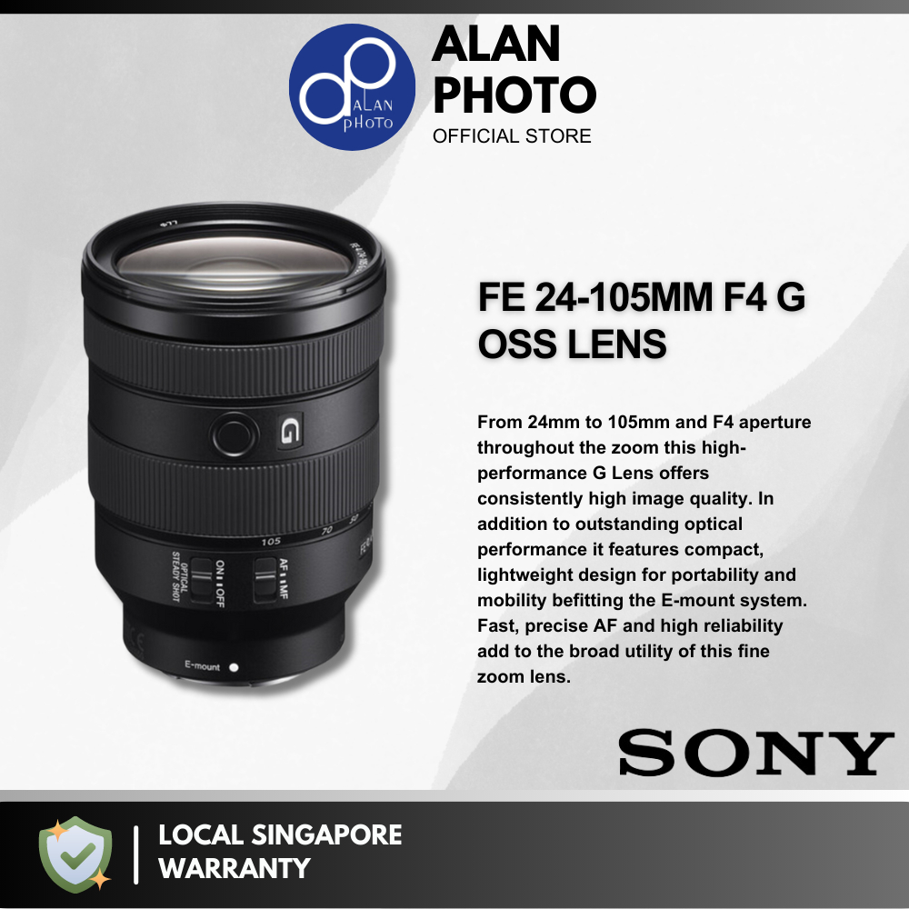 Sony FE 24-105mm F4 G OSS Lens For Sony FE [SEL24105G