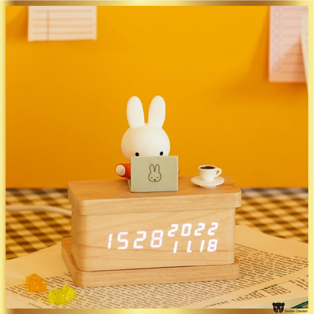 Miffy LED Electronic Calendar Desk Clock | Shopee Singapore