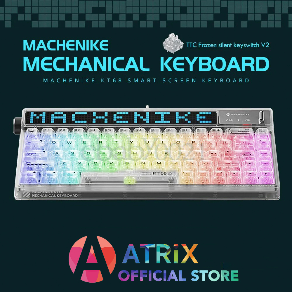 Machenike KT68 Pro Mechanical Keyboard | Hot-Swappable | RGB Backlit ...