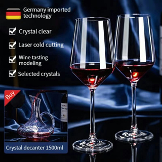 Engraved 480ml Red Wine Germany Crystal Glass Personalised 