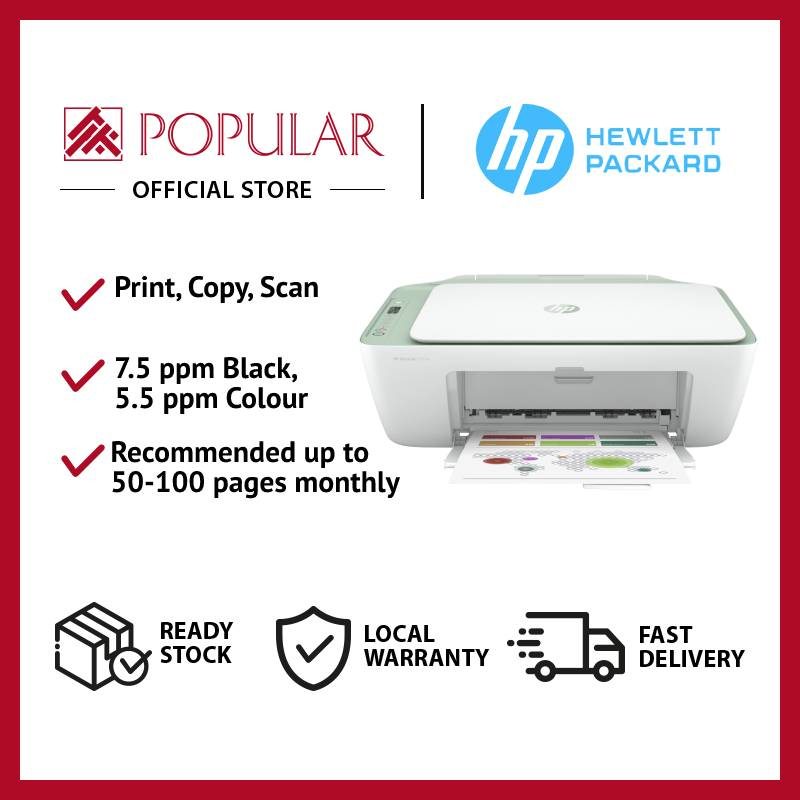 HP Deskjet 2722E AllInOne Printer /Gadgets & IT Shopee Singapore