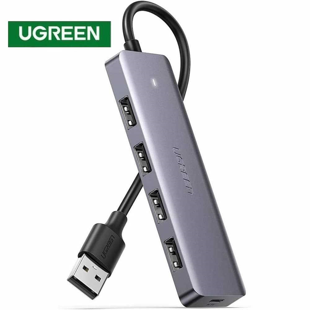 UGREEN 50985 USB3.0 SUPER SLIM 4 PORT HUB | Shopee Singapore