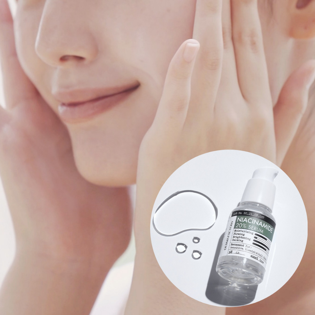 Derma Factory Niacinamide 20% Serum 30ml Moisturizing Brightening Skin ...