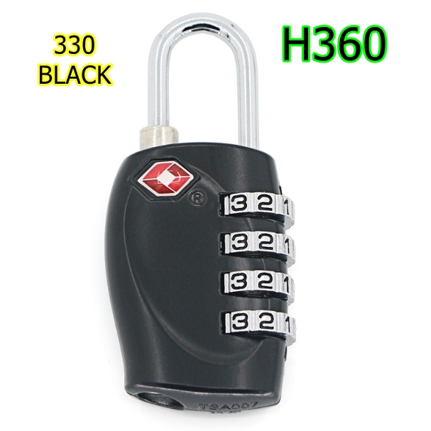 Tsa Accepted Luggage Locks Digit Or Key Combination Lock Steel Padlocks